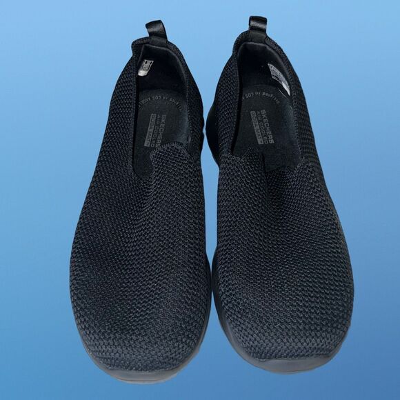 Skechers Black Strech Go Walk 5th Generation Joy-Sensational Day Sneaker 7.5 - Picture 2 of 8